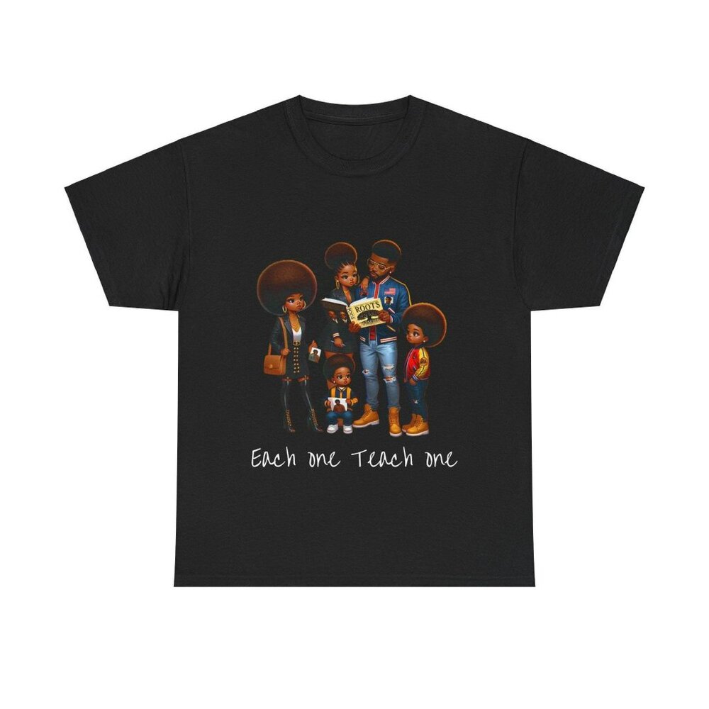 Each One Teach One Graphic T-Shirt For Adults & Kids - Picture 2 of 8